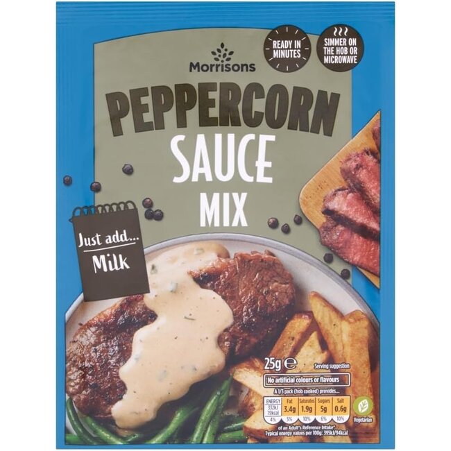 Peppercorn Simmer Sauce Mix 25g