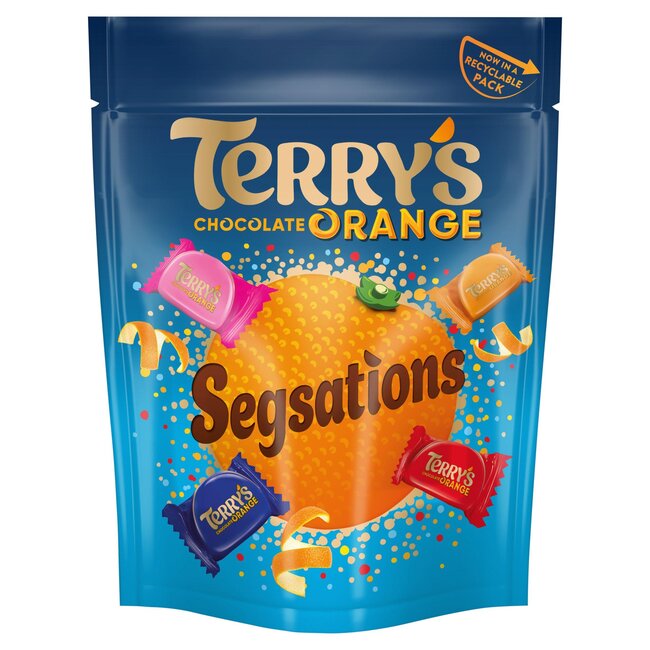 Chocolate Orange Segsations 300g