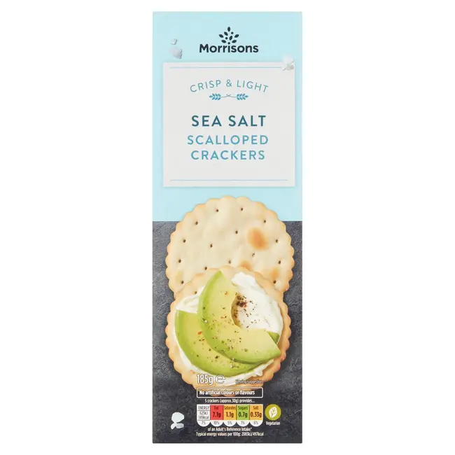 Sea Salt Crackers 185g