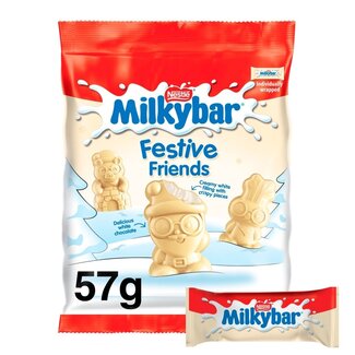 Nestle Milkybar Festive Friends Bag 57g