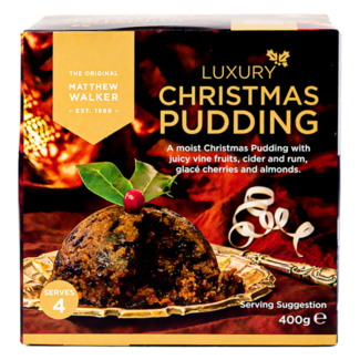 Matthew Walker Luxury Christmas Pudding 400g
