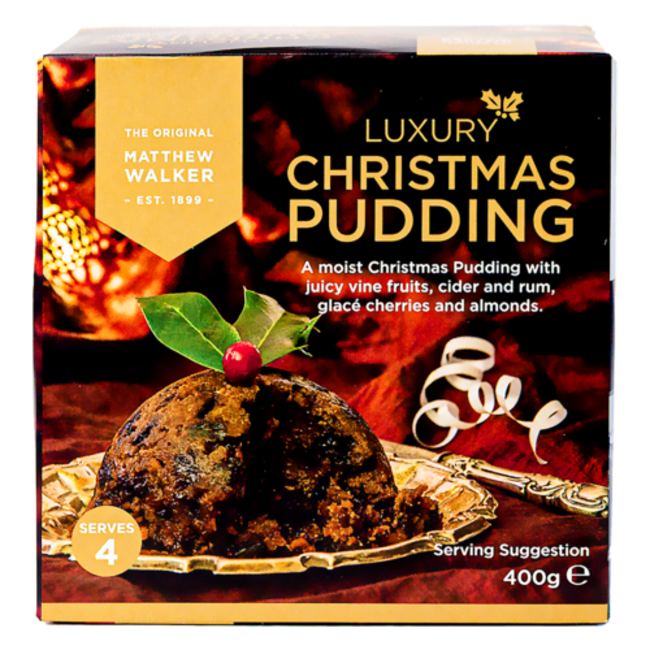 Luxury Christmas Pudding 400g