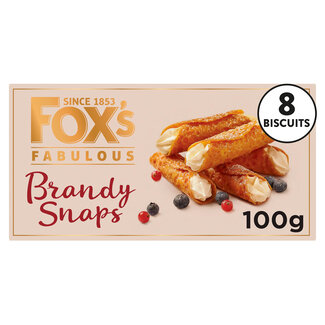 Foxs Fabulous Brandy Snaps 100g