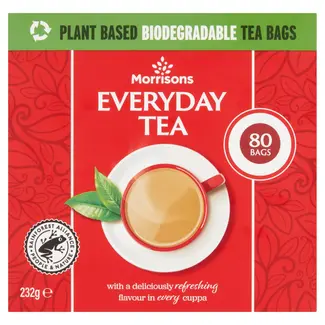 Morrisons Everyday Tea 80 Tea Bags