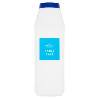 Morrisons Table Salt Bottle 750g