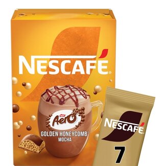 Nescafe Gold Mocha Aero Honeycomb Sachet 7pk