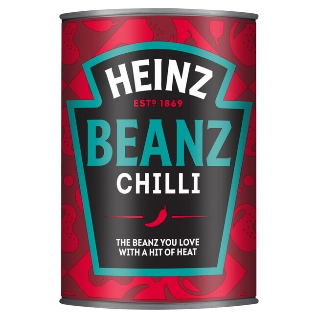 Beanz Fiery Chilli 390g
