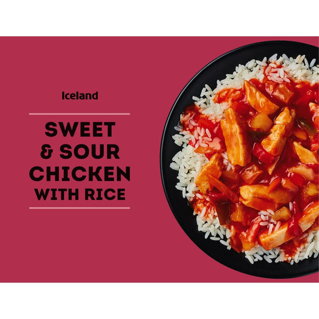 Sweet and Sour Chicken with Rice 400g