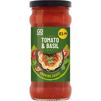 Go Local Tomato & Basil Pasta Sauce 350g