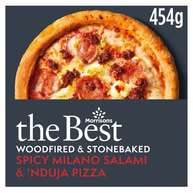 The Best Spicy Italian Meats Pizza 454g