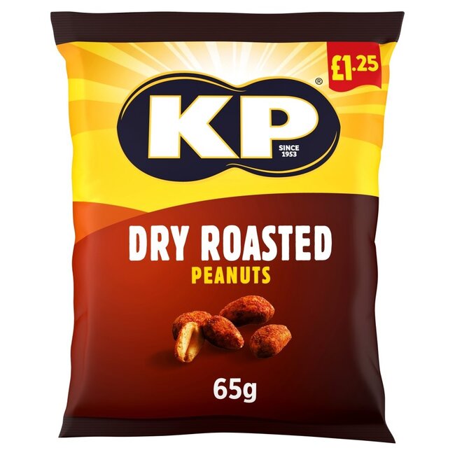 Dry Roasted Peanuts 65g