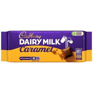 Cadburys Dairy Milk Caramel Chocolate Bar 180g