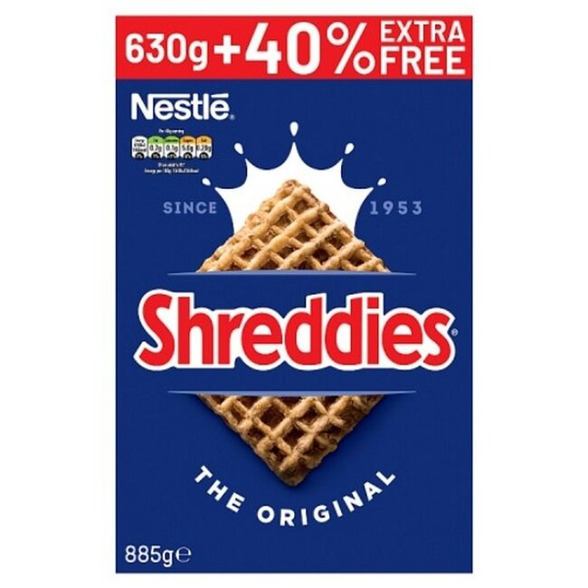 Shreddies Original Cereal 885g