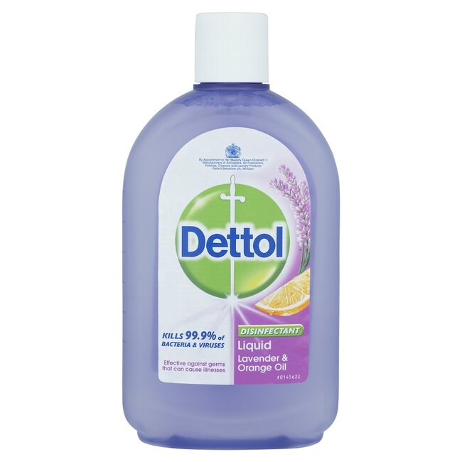 Disinfectant Liquid Lavender & Orange Oil 500ml