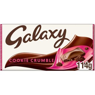 Mars Galaxy Cookie Crumble Milk Chocolate 114g