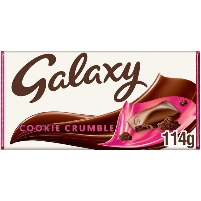 Galaxy Cookie Crumble Milk Chocolate 145g
