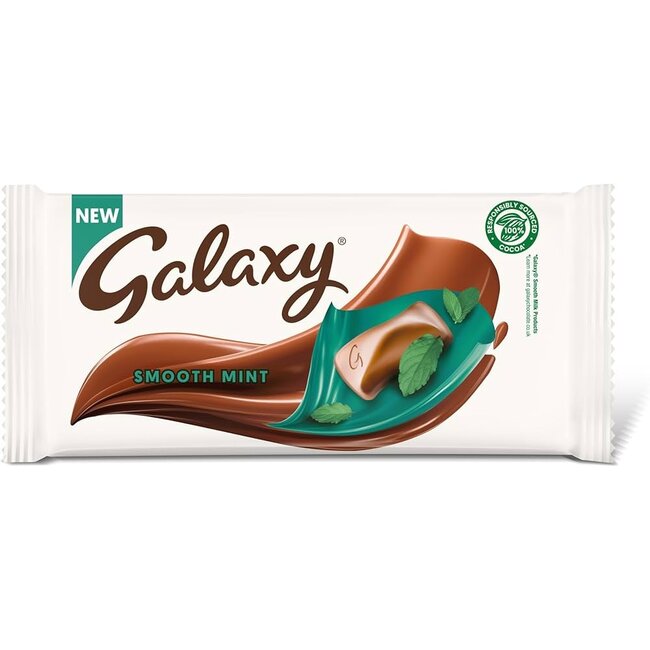 Galaxy Smooth Mint Chocolate 110g