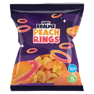 Candy Realms Peach Rings 190g