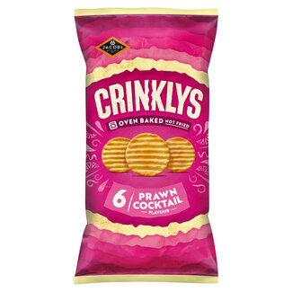 Jacobs Crinklys Prawn Cocktail 6x23g