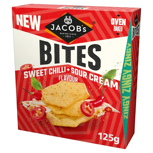 Bites Sweet Chilli & Sour Cream 125g
