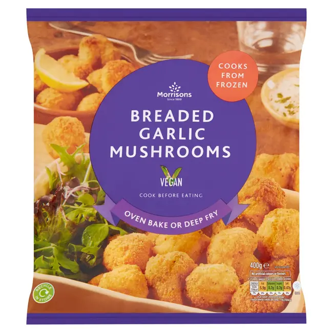 Breaded Garlic Mushroom 400g