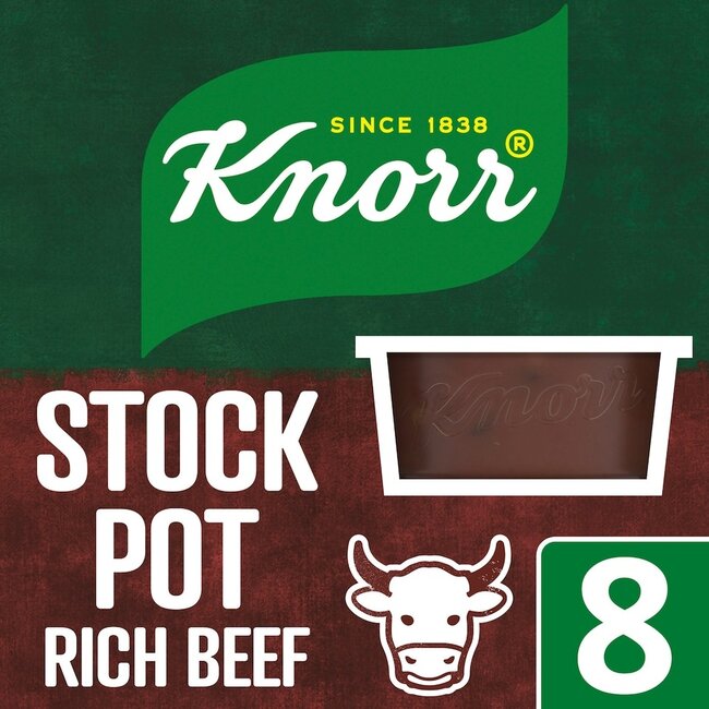 Rich Beef Stock Pot 8 x 28g