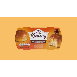Mr Kipling Sponge Puddings Golden Syrup 2's