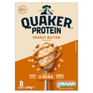 Quaker Protein Peanut Butter 8 Sachets