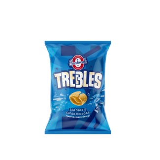 Seabrook Trebles Crisps Salt & Vinegar 60g