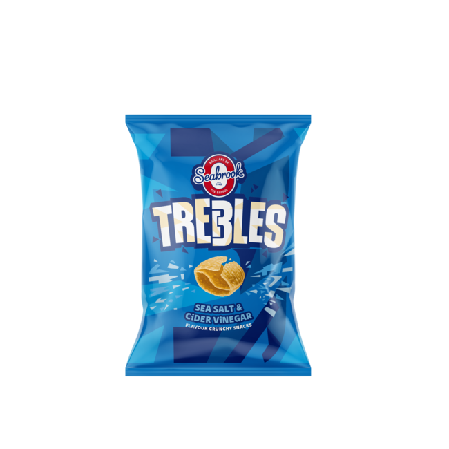 Trebles Crisps Salt & Vinegar 60g