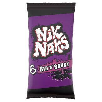 KP Nik Naks Rib 'N' Saucy 6pk
