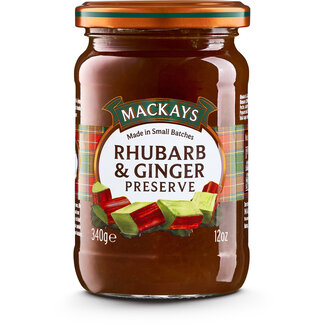 Mackays Rhubarb & Ginger Preserve 340g
