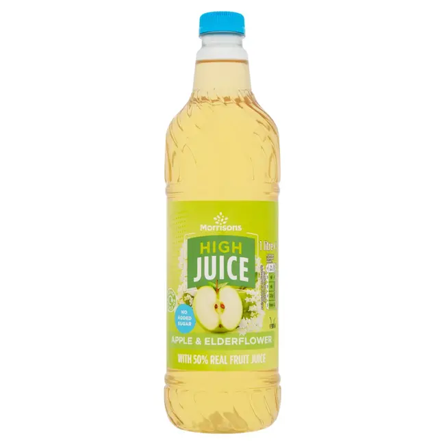 Apple & Elderflower High Juice 1 litre