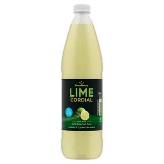 Morrisons Lime Cordial 1L