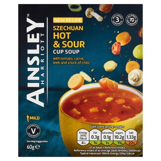 Ainsley Harriott Szechuan Hot & Sour Cup Soup 3 Sachets