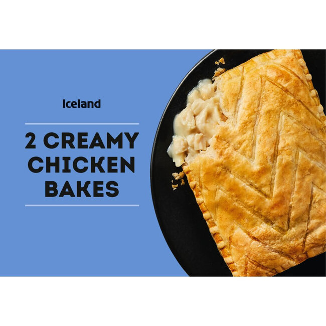 2 Creamy Chicken Bakes 280g