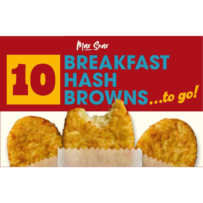 10 Breakfast Hash Browns 500g