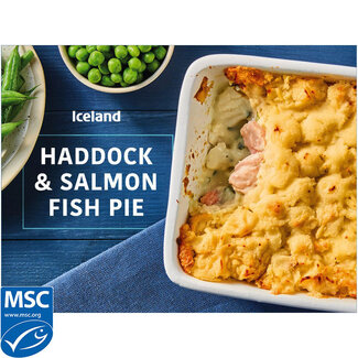 Iceland Haddock & Salmon Fish Pie 400g