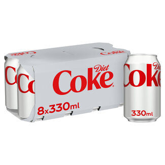 Coca Cola Diet Coke 8x330ml