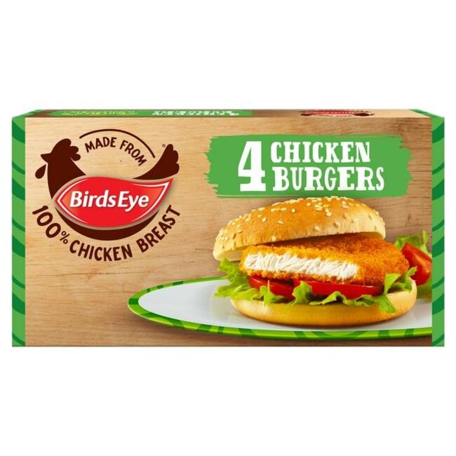 4 Chicken Burgers 200g