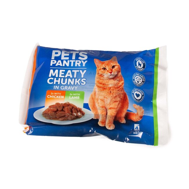 Fave Chunks In Gravy (Chicken/Lamb) 4x85g