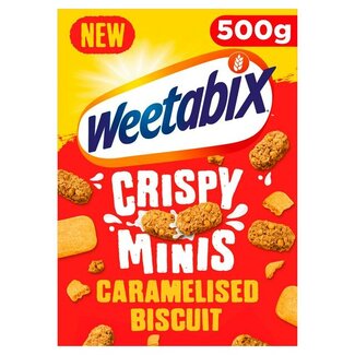 Weetabix Minis Crispy Caramelised Biscuit 500g