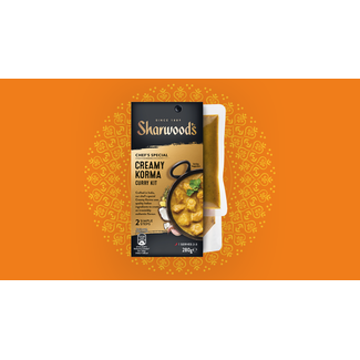 Sharwoods 2 Step Korma Curry Kit 280g
