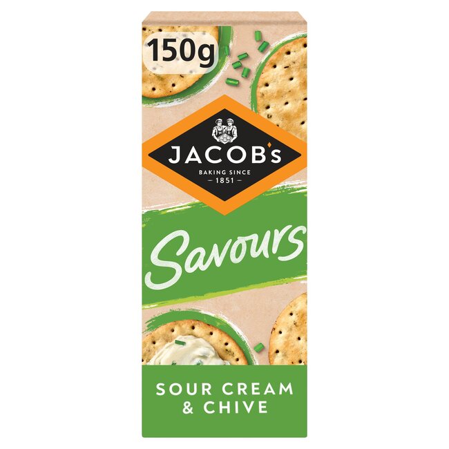 Savours Sour Cream & Chive 150g