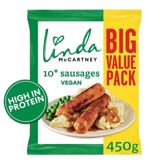Linda McCartney 10 Vegetarian Sausages