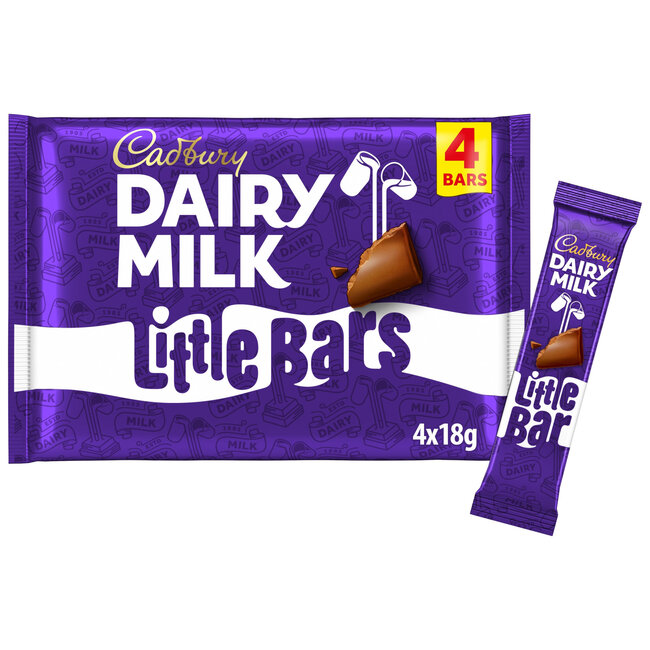 Dairy Milk Little Bars 4pk