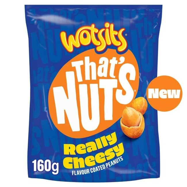 Thats Nuts Wotsits Really Cheesy 160g