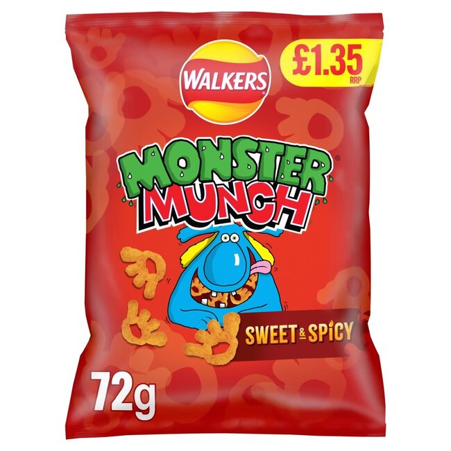 Monster Munch Sweet & Spicy 72g