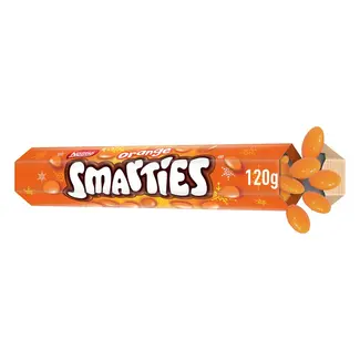 Nestle Smarties Orange Milk Chocolate Giant Tube 120g