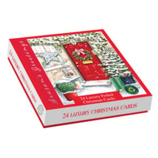 24 Festive Winter Luxury Christmas Cards